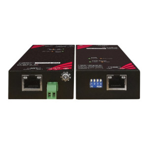 Antaira LEP-401M-KIT Industrial Power over Ethernet (10/100TX) Extender, 1 Pair